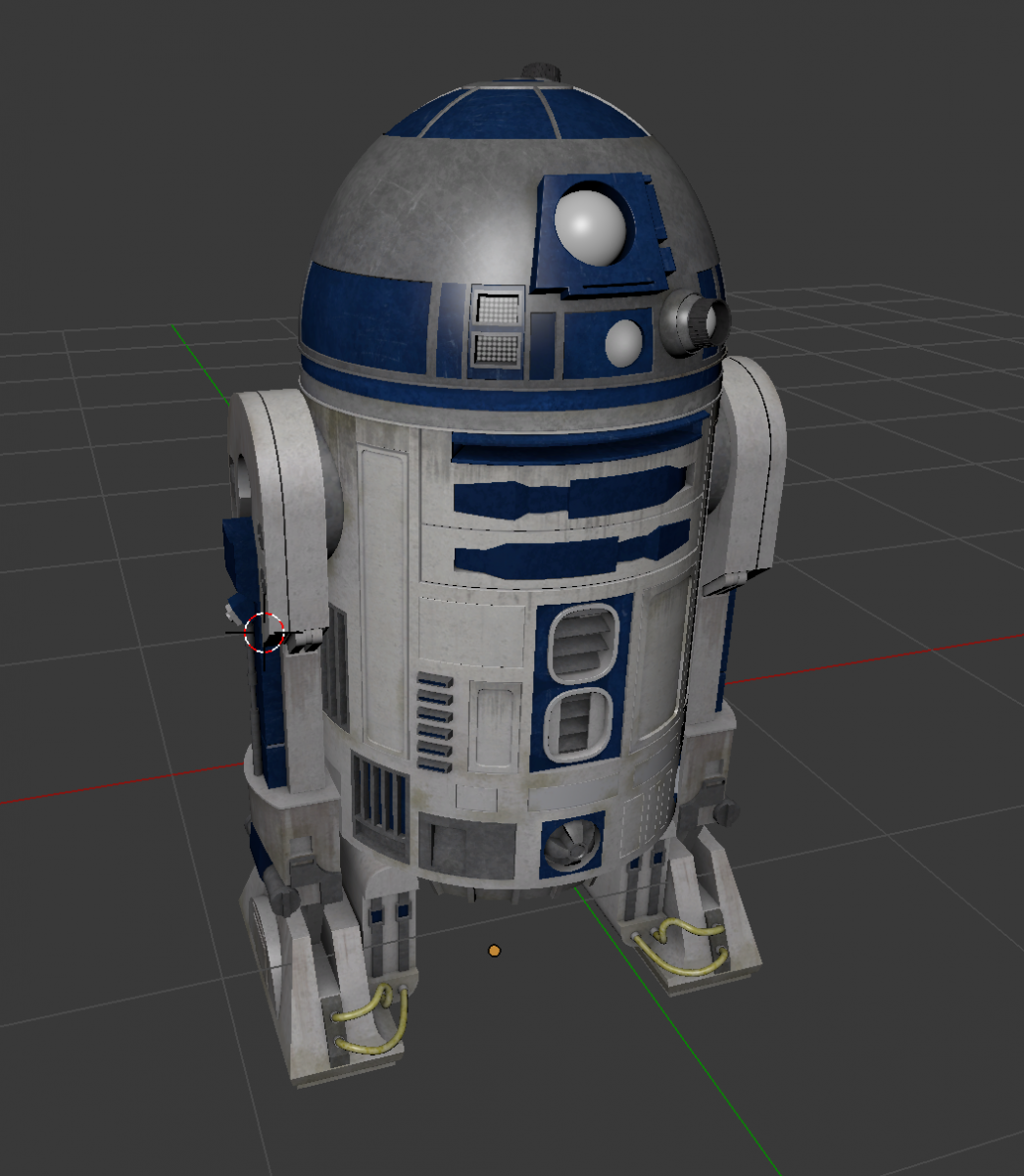 Render 3D Star Wars: The Force Awakens models in Blender and Three.js ...